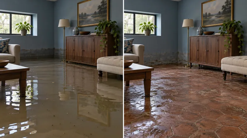 Water Extraction Near Hurst Conference Center before and after accessible water pickup